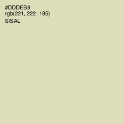 #DDDEB9 - Sisal Color Image