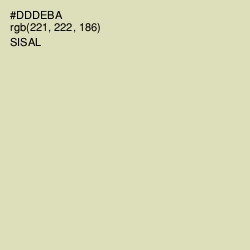 #DDDEBA - Sisal Color Image