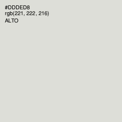 #DDDED8 - Alto Color Image