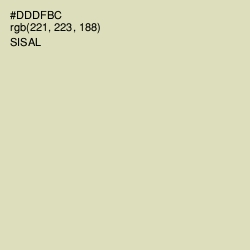 #DDDFBC - Sisal Color Image