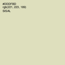 #DDDFBD - Sisal Color Image