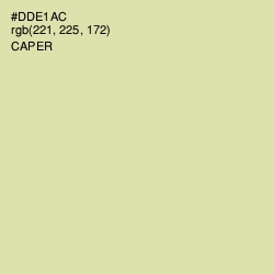 #DDE1AC - Caper Color Image