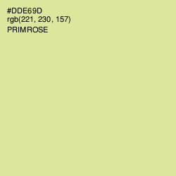 #DDE69D - Primrose Color Image