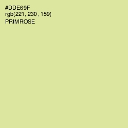 #DDE69F - Primrose Color Image