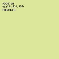 #DDE79B - Primrose Color Image