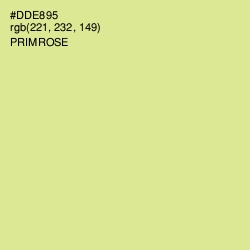 #DDE895 - Primrose Color Image