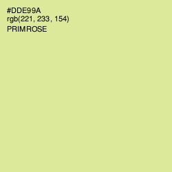 #DDE99A - Primrose Color Image