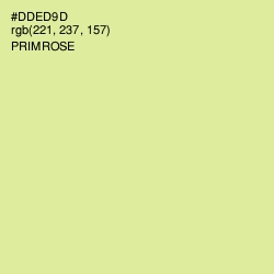 #DDED9D - Primrose Color Image