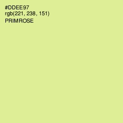 #DDEE97 - Primrose Color Image