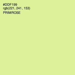 #DDF199 - Primrose Color Image