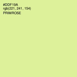 #DDF19A - Primrose Color Image