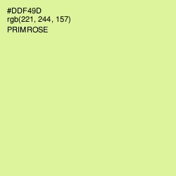 #DDF49D - Primrose Color Image