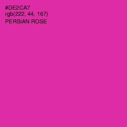 #DE2CA7 - Persian Rose Color Image