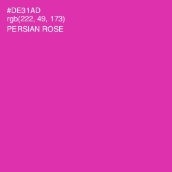 #DE31AD - Persian Rose Color Image
