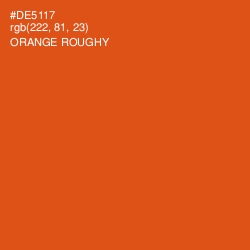 #DE5117 - Orange Roughy Color Image