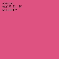 #DE5282 - Mulberry Color Image