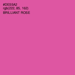 #DE55A2 - Brilliant Rose Color Image