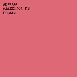 #DE6876 - Roman Color Image