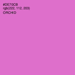 #DE70CB - Orchid Color Image