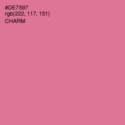 #DE7597 - Charm Color Image