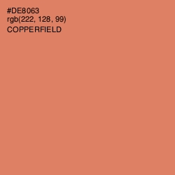#DE8063 - Copperfield Color Image