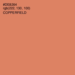 #DE8264 - Copperfield Color Image