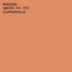 #DE8D65 - Copperfield Color Image