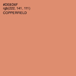 #DE8D6F - Copperfield Color Image