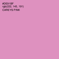#DE91BF - Careys Pink Color Image