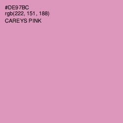 #DE97BC - Careys Pink Color Image