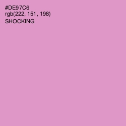 #DE97C6 - Shocking Color Image