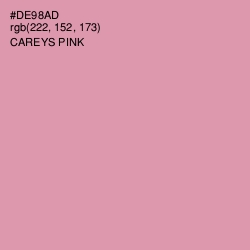 #DE98AD - Careys Pink Color Image