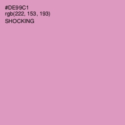 #DE99C1 - Shocking Color Image