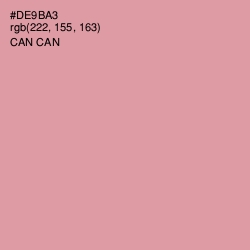 #DE9BA3 - Can Can Color Image