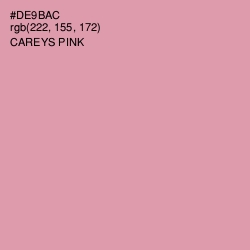 #DE9BAC - Careys Pink Color Image