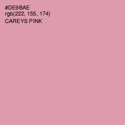 #DE9BAE - Careys Pink Color Image