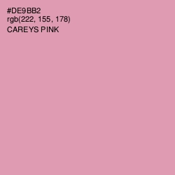 #DE9BB2 - Careys Pink Color Image
