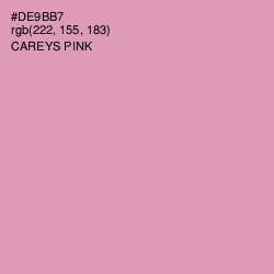 #DE9BB7 - Careys Pink Color Image