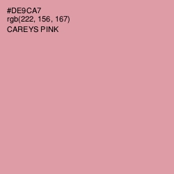 #DE9CA7 - Careys Pink Color Image