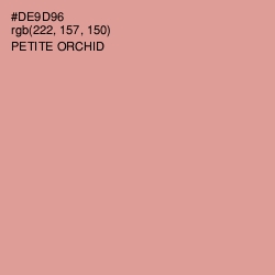 #DE9D96 - Petite Orchid Color Image