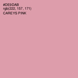 #DE9DAB - Careys Pink Color Image