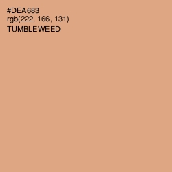 #DEA683 - Tumbleweed Color Image