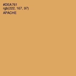 #DEA761 - Apache Color Image