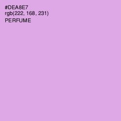 #DEA8E7 - Perfume Color Image