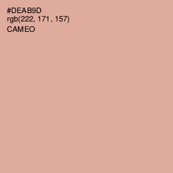 #DEAB9D - Cameo Color Image