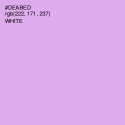 #DEABED - Perfume Color Image