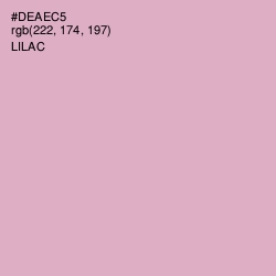 #DEAEC5 - Lilac Color Image