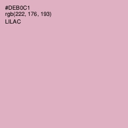 #DEB0C1 - Lilac Color Image