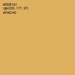 #DEB161 - Apache Color Image