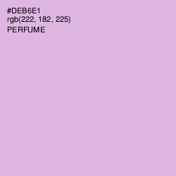 #DEB6E1 - Perfume Color Image